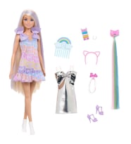 Barbie Upuzun Muhteşem Saçlı Bebek Saç Tasarım Oyun Seti JCT72