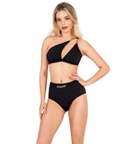 Endeep Kadın Zincir Aksesuarlı Siyah Bikini Takımı
