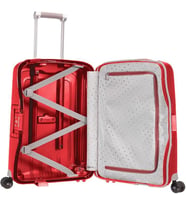 Samsonite S'Cure Polipropilen Kırmızı Büyük Boy Valiz Outlet