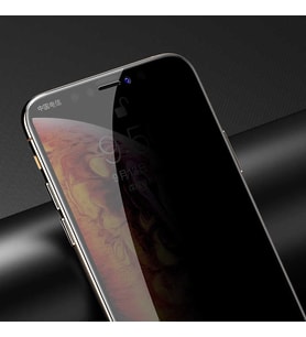 Apple iPhone XS Uyumlu Zore Kor Privacy Cam Ekran Koruyucu