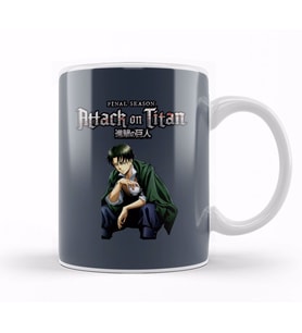 Attack On Titan Kupa Bardak Porselen
