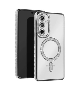 A25 5G Joke Simli Magneticsafe - Gümüş