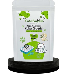 Kedi Kumu Koku Giderici- Kötü Kokuları Giderir - Doğal Koku Giderici - Yasemin Kokulu 240 Gr