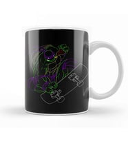 Neon 90's Ninja Turtle Donatello Kupa Bardak Porselen