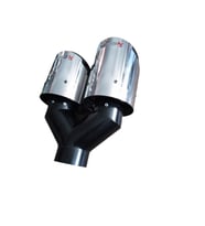 100lük Dışı Tam Krom Sağ Çıkış Akrapovic Uyumlu 100 Mm - -