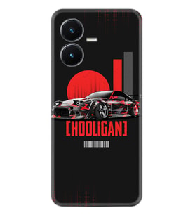 Vivo Y22S Kılıf Silikon Desen Özel Seri Hooligan 1636