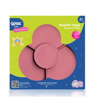 Wee Baby Nanninom Silikon Sürpriz Tabak - Pembe