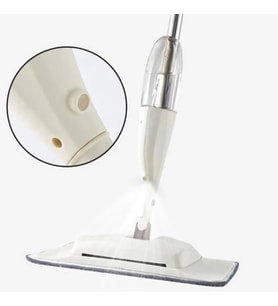 Pratik 360 Derece Dönen Ergonomik Sihirli Su Hazneli Spreyli Mop Paspas