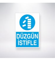 Düzgün İstifle 21x28 Arkası Yapışkanlı Levha