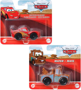Disney Pixar Cars 2 Araç Set - Lightning (Şimşek) McQueen & Mater (7 cm)