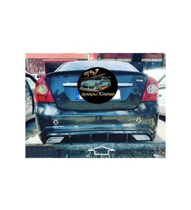 FORD FOCUS 2.5 SEDAN AMG ARKA TAMPON EKİ FİBERGLASS BOYASIZ