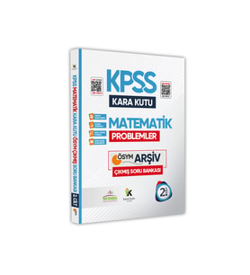 Kpss Matematiğin Kara Kutusu 2.cilt Konu Özetli Tamamı Çözümlü Çıkmış Soru Bankası