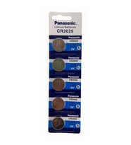 Panasonic Cr2025 3v Lityum Bios Baskül Terazi Pili 5 li Kartela 5 Adet