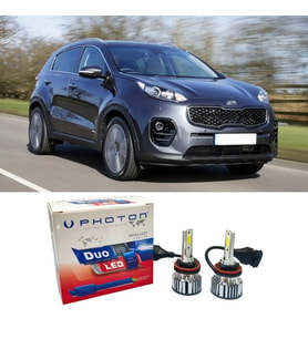 Kia Sportage Led Xenon Uzun Far Ampulü HB3 Duo Yeni Seri Beyaz 2017+