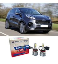 Kia Sportage Led Xenon Uzun Far Ampulü HB3 Duo Yeni Seri Beyaz 2017+