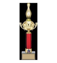 ODAK KUPA - Figürlü Kupalar - Bowling / Pin Figürlü Kupalar FG-054 A - 46 cm