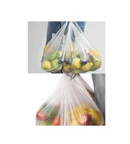 Şeffaf Atlet Poşet Orta Boy 28x50 cm 1 Paket Takriben 200 Adet