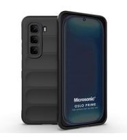 Microsonic Infinix Hot 50 Pro 4G Kılıf Oslo Prime Siyah (Siyah)