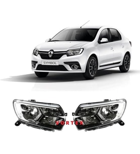 Renault Symbol 2016 Sonrası Uyumlu LED'li Ön Far Sağ