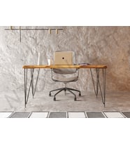 Tena Ntconcept Masif Ağaç Çalışma Masası(75cm-120cm)