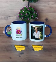 Ekonomist Kupa Bardak Lacivert Fotoğraflı Ekonomiste Hediye