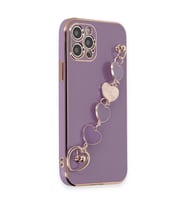 İphone 12 Pro Kılıf Esila Silikon - Mor