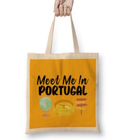 Funny Travel Portugal Gift design Lover-Trippin Wanderlust Journey Adventurer Vacation Bez Çanta Uzun Saplı