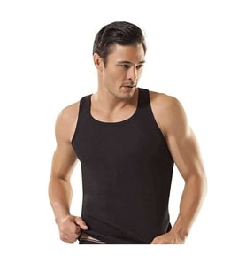3 adet Tutku Ribana Spor Erkek Siyah Atlet 0118
