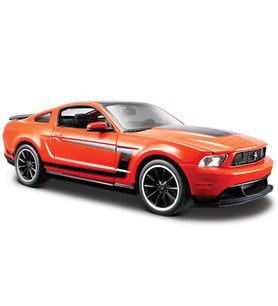 Maisto Ford Mustang Boss 302 1:24 Model Araba S/E Turuncu