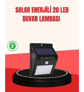 Güneş Enerjili Su Geçirmez Dış Mekan Aydınlatma