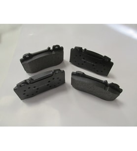 MERCEDES ML CLASS- W163- 98/05; ÖN FREN BALATASI (KABLOSUZ)(DİSK)(117,8X71,60X16,50) (BRAMAX) A16342