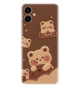 Samsung Galaxy A06 Kılıf Boutique Baskılı Resimli Bears Pcode -032