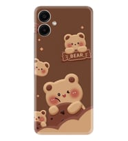 Samsung Galaxy A06 Kılıf Boutique Baskılı Resimli Bears Pcode -032