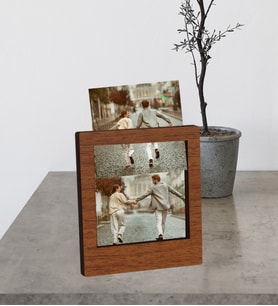 Kişiye Özel Polaroid 6 Fotoğraflı Ahşap Mdf Çerçeve Fotoğraf Albümü
