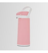 Midinoks Çift Cidarlı Cam 1,9 LT Piknik - Kamp Termos (Pembe)