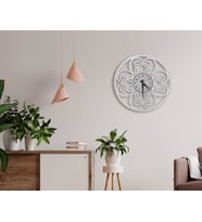 BK Gift Dekoratif 45cm Ahşap Duvar Saati-126