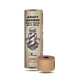 More For You Kraft Barber Boyun Bandı 5'li Paket (100 Adet)
