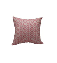 Melisa Damask Baskılı Duck Kumaş Kırmızı Kırlent 45*45 Cm - 808