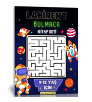 9-12 YAŞ Labirent Bulmaca Kitap Seti (3 Kitap)