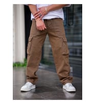 Erkek Kargo Cep Baggy Pantolon Rengi