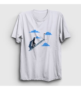 Presmono Unisex Beyaz Jim Carrey Film Truman Show T-Shirt 480560tt