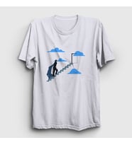 Presmono Unisex Beyaz Jim Carrey Film Truman Show T-Shirt 480560tt