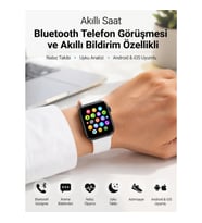 Mey İthalat® Nabız Ölçümü, Uyku Takibi ve Günlük Aktivite Analizi Sunan Zarif Tasarımlı Beyaz Akıllı