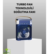 Turbo Teknolojili Ayarlanabilir Sessiz Masa ve Ofis Fanı