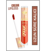 Pretty Beauty Cream Lipgloss & Uzun Süre Kalıcı Likit Ruj