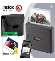 Instax Wide Link Gri Akıllı Yazıcı ve Çantalı Hediye Seti 4