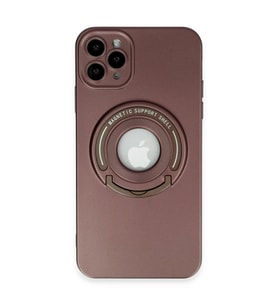 12 Pro Kılıf Lukka Magneticsafe Kapak - Kahverengi