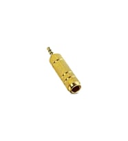 Midex LE2 Jack Adaptör 3.5mm Çevirici Altın Renk Adaptör Stereo