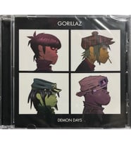 (Plak Değildir CD dir) CD Gorillaz Demon Days CD