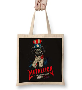 Metallica 2 Bez Çanta Uzun Saplı